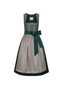 N&uuml;bler Dirndl N&Uuml;BLER "Dirndl midi Lea", Damen, Gr. 42, EURO, gr&uuml;n, Obermaterial: 50% Polyester PES. 50% Viskose CV., Kleider