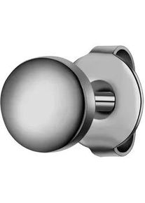 Paar Ohrstecker True Rebels "TR326", grau (gunmetal), Ohrringe, Herren, 5,9, Edelstahl