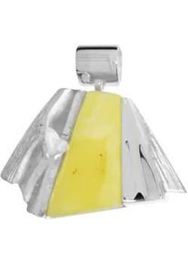 Kettenanh&auml;nger OSTSEE-SCHMUCK "- Mette - Silber 925/000 - Bernstein" Gr. 32, silber (silber 925, silberfarben, wei&szlig;), Schmuckanh&auml;nger, Damen, Silber 925 (Sterlingsilber), Kettenanh&auml;nger