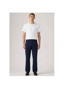 Levi's Chinohose LEVI'S "LV Hose XX CHINO AUTHENTIC RLX", Herren, Gr. 33, L&auml;nge 32, navy, Web, Obermaterial: 100% Baumwolle, unifarben, bequem kn&ouml;chellang, Hosen Chinohose, bequeme Passform