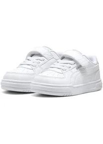 Sneaker Puma "Caven III Sneakers Kinder", Damen, Gr. 23, wei&szlig; silber metallic, Obermaterial: Textil, Synthetik; Futter: Textil; Innensohle: Textil, Keine Angabe; Laufsohle: Gummi, Schuhe Sneaker