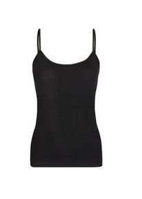 Achseltop Nina von C. "Damen Spaghettitop Pure", Damen, Gr. 40, N-Gr, schwarz, Obermaterial: 52% Viskose CV. 40% Modal CMD. 8% Elasthan EL., Unterhemden