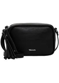 Umh&auml;ngetasche Tamaris "Umh&auml;ngetasche TAS Keona", Damen, Gr. B/H/T: 21cm x 15cm x 8,5cm 0, schwarz (schwarz 100), Polyurethan, Taschen Umh&auml;ngetasche