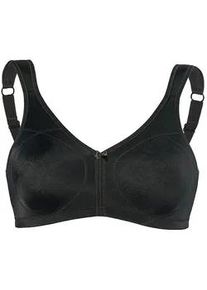 Sassa Mode Sport-BH SASSA "Sport BH ohne B&uuml;gel SPORTS BRAS", Damen, Gr. 85, Cup B, schwarz, Stoff, Obermaterial: 82% Polyamid PA. 18% Elasthan EL., BHs Sport-BH