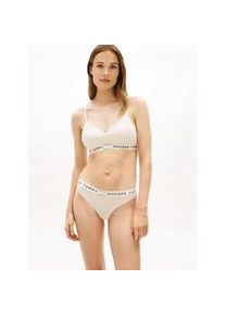 Bralette-BH "BRALETTE LIFT", Damen, Gr. M (38), N-Gr, beige heather, Jersey, Obermaterial: 90% Baumwolle, 10% Elasthan, Tommy Hilfiger UNDERWEAR, Basic, k&ouml;rpernah, BHs, mit kontrastfarbenen Details, mit Logoschriftzug