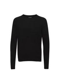 !Solid Strickfleece-Pullover SOLID "Strickpullover Sddyllon", Herren, Gr. 3XL, schwarz (true schwarz), Obermaterial: 60% Lammfell LF. 40% Nylon NY., Pullover