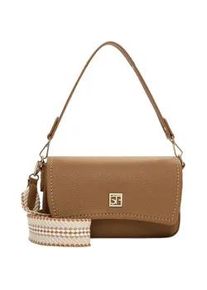 Umh&auml;ngetasche SURI FREY "Umh&auml;ngetasche SFY Amey", Damen, Gr. B/H/T: 27cm x 15cm x 7cm 0, gelb (sahara 920), Polyurethan, Taschen Umh&auml;ngetasche