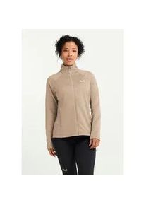 Fleecejacke Jack Wolfskin "ANYTRAIL FZ W", Damen, Gr. XL (46), oat, Obermaterial: 100% POLYESTER; Futter: 100% POLYESTER, Jacken Fleecejacke