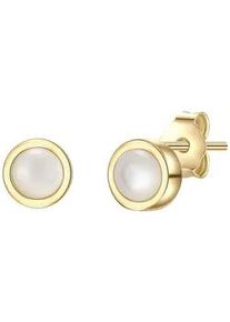 Glanzst&uuml;cke M&uuml;nchen Paar Ohrstecker GLANZST&Uuml;CKE M&Uuml;NCHEN "Set: GSM1372", gelbgold, Ohrringe, Damen, 4,9, aus Sterling silber