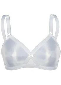 Sassa Mode Soft-BH SASSA "Soft BH mit Kreuzblende Functional Bras", Damen, Gr. 75, Cup B, wei&szlig;, Stoff, Obermaterial: 88% Polyamid PA. 12% Elasthan EL., BHs Soft-BH
