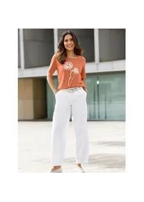 7/8-Jeans Classic Basics, Damen, Gr. 25, Kurzgr&ouml;&szlig;en, wei&szlig;, 100% Baumwolle, unifarben, lang, Jeans