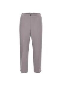7/8-Hose GOLDNER "Kurzgr&ouml;&szlig;e 3/4-Professlan-Schlupfhose Martha", Damen, Gr. 21, K-Gr, grau (mittelgrau), Obermaterial: 70% Polyester PES. 25% Viskose CV. 5% Eiderdaune Eider., Hosen 7/8-Hose