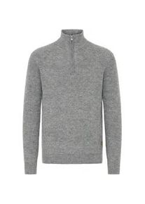 Troyer INDICODE "Troyer IDBratram", Herren, Gr. M, grau (grau mix), Obermaterial: 58% Polyacryl PAN. 32% Polyester PES. 7% Wolle mw. 3% Elasthan EL., Pullover Troyer