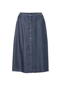 Schlupfrock GOLDNER "Tencel-Rock", Damen, Gr. 38, blau (dunkelmarine), Obermaterial: 100% Lyocell CLY., normal, R&ouml;cke, Feuchtigkeit absorbierente Qualit&auml;t