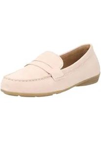 Slipper Gabor "Gabor Halbschuhe Leder", Damen, Gr. 40, rosa, Leder, Schuhe Slipper