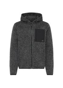 Fleecejacke Blend "Fleecejacke BHMMelfex", Herren, Gr. M, grau (iron gate), Obermaterial: 100% Polyester PES., Jacken Fleecejacke