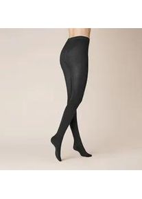 Strickstrumpfhose Kunert "Strumpfhose Sensual Merino", Damen, Gr. 36-38, grau (antracite 8140), Obermaterial: 49% Polyamid PA. 47% Schurwolle WV. 4% Elasthan EL., Strumpfhosen