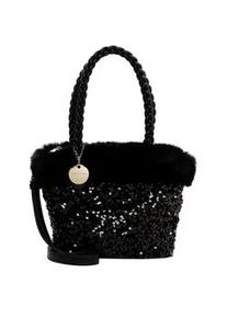 Emily & Noah Shopper EMILY & NOAH "Shopper E&N Hara", Damen, Gr. B/H/T: 32cm x 22cm x 12cm 0, schwarz (schwarz 100), Polyester, Taschen Shopper