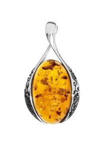 Kettenanh&auml;nger OSTSEE-SCHMUCK "- Annika - Silber 925/000 - Bernstein" Gr. 32, silber (silber 925, silberfarben, wei&szlig;), Schmuckanh&auml;nger, Damen, Silber 925 (Sterlingsilber), Kettenanh&auml;nger