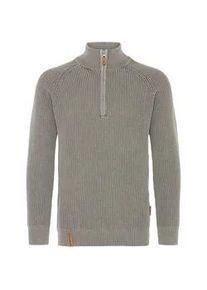 Troyer INDICODE "Troyer IDRocklyn", Herren, Gr. M, grau (iron), Obermaterial: 100% Baumwolle CO., Pullover Troyer