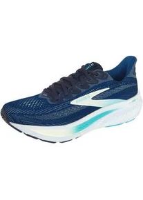 Laufschuh Brooks "Brooks GHOST 17", Damen, Gr. 42,5, navy, gr&uuml;n, turquoise, Textil, Schuhe Laufschuh