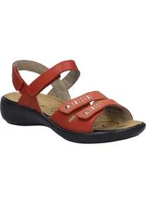 Sandale Josef Seibel "Ibiza 86, rot", Damen, Gr. 40, rot, Obermaterial: 100% Rindsleder Leather cow., Schuhe Sandale