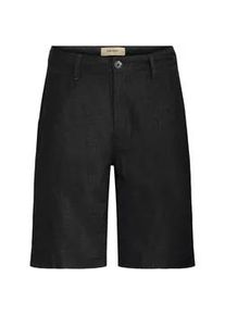 Shorts Blend "Shorts BHBILLY Shorts", Herren, Gr. XXL, N-Gr, schwarz, Obermaterial: 55% Leinen LI. 45% Viskose CV., Hosen Shorts