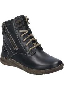 Stiefelette Josef Seibel "Conny 55, schwarz", Damen, Gr. 40, schwarz, Obermaterial: 100% Rindsleder Leather cow., Schuhe Stiefelette