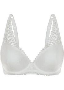 Sassa Mode Schalen-BH SASSA "Schalen BH Tempting Passion", Damen, Gr. 85, Cup C, beige (ivory), Spitze, Obermaterial: 86% Polyamid PA. 14% Elasthan EL., BHs Schalen-BH
