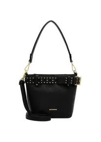 Emily & Noah Beuteltasche EMILY & NOAH "Beutel E&N Justine", Damen, Gr. B/H/T: 27cm x 19cm x 10cm 0, schwarz (schwarz 100), PVC, Taschen Beuteltasche