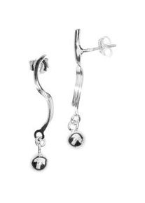 Paar Ohrstecker OSTSEE-SCHMUCK "- Livs - Silber 925/000 -" Gr. 38, silber (silber 925, silberfarben, wei&szlig;), Ohrringe, Damen, Silber 925 (Sterlingsilber)