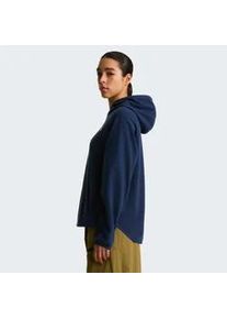 Fleecejacke The North Face "W OXARA HOODED FLEECE", Damen, Gr. XXL, summit navy, Obermaterial: 100% Polyester, Jacken Fleecejacke, sportlicher Stil, f&uuml;r Erwachsene, mit K&auml;ngurutasche