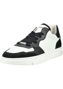 Sneaker Steve Madden "Steve Madden Sneaker Lederimitat", Herren, Gr. 41, wei&szlig;, schwarz, Lederimitat, Schuhe Sneaker