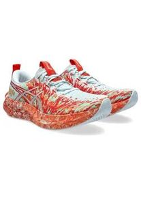 Laufschuh asics "NOOSA TRI 16", Herren, Gr. 47, sky, cherry tomato, Synthetik, Schuhe Laufschuh, mit FF BLAST PLUS D&auml;mpfung, mit Mesh-Obermaterial