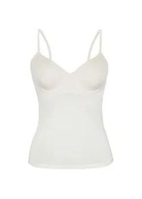 Sassa Mode BH-Hemd SASSA "BH Hemdchen CLASSIC MICRO", Damen, Gr. 80, Cup C, beige (elfenbein), Stoff, Obermaterial: 92% Polyamid PA. 8% Elasthan EL., BHs BH-Hemd