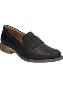 Slipper Josef Seibel "Sienna 96, schwarz", Damen, Gr. 36, schwarz, Obermaterial: 100% Rindsleder Leather cow., Schuhe Slipper