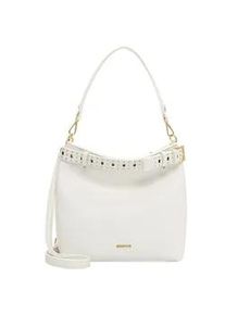 Emily & Noah Beuteltasche EMILY & NOAH "Beutel E&N Justine", Damen, Gr. B/H/T: 34cm x 29cm x 15cm 0, wei&szlig; (wei&szlig; 300), PVC, Taschen Beuteltasche