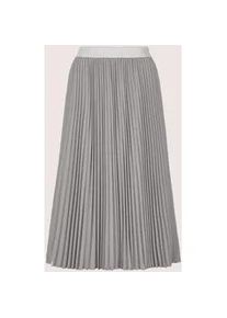 Madeleine Mode Midirock MADELEINE "Plisseerock Eleganter Faltenrock in Midil&auml;nge", Damen, Gr. 46, grau (steingrau), Obermaterial: 100% Polyester PES., Modern, R&ouml;cke, Faltenrock zum Schl&uuml;pfen