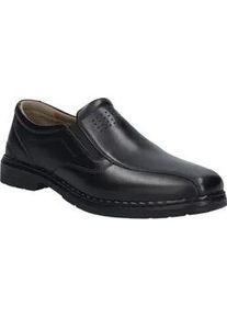 Slipper Josef Seibel "Alastair 19, schwarz", Herren, Gr. 41, schwarz, Obermaterial: 100% Rindsleder Leather cow., Schuhe Slipper