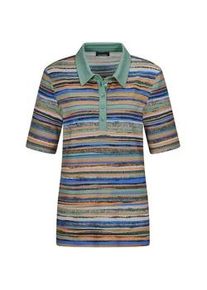 Print-Shirt GOLDNER "Jerseyshirt mit Ethno-Design", Damen, Gr. 54, rot (terrakotta, gemustert), Obermaterial: 95% Viskose CV. 5% Elasthan EL., gerade, Shirts, stretchbequemer Viskosejersey