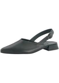 Slingpumps Paul Green "Paul Green Pumps Glattleder", Damen, Gr. 37,5, schwarz, Glattleder, Schuhe Slingpumps