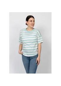 T-Shirt SALZHAUT "Shirt KOERT", Damen, Gr. XS, beige (beige aqua), Obermaterial: 50% Baumwolle CO. 50% Polyester PES., Shirts T-Shirt