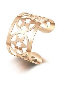 Armreif AILORIA "Armreif ACELIA", gold (ros&eacute;gold), Armb&auml;nder, Damen, Edelstahl, Armreif