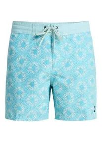 Boardshorts Quiksilver "Everyday 16", Herren, Gr. 33(M/L), aqua ocean mayhem, Obermaterial: 100% Microfaser;, Hosen