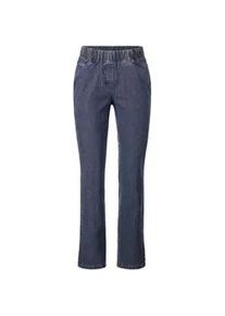 Regular-fit-Jeans GOLDNER "Klassische Jeansschlupfhose LOUISA", Damen, Gr. 38, N-Gr, blau (dunkelblau), Obermaterial: 78% Baumwolle CO. 20% Polyester PES. 2% Elasthan EL., Jeans