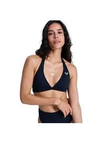 Triangel-Bikini-Top Roxy "Solid Essentials", Damen, Gr. XXL, Cup B, anthrazit, Obermaterial: 85% Microfaser, 15% Elasthan;, Bikini-Oberteile