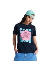 T-Shirt Roxy "Oceanregular Poster", Damen, Gr. L, anthrazit, Obermaterial: 100% Walkfrottier;, Shirts T-Shirt