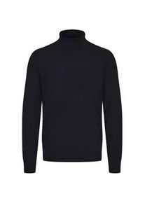 Strickfleece-Pullover Blend "Strickpullover BHBRUTON roll neck knit", Herren, Gr. 3XL, schwarz, Obermaterial: 100% Polyester PES., Pullover