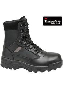 Stiefel BRANDIT "Brandit Herren Tactical Boot", Herren, Gr. 44, schwarzcamo, unifarben, Schuhe Stiefel