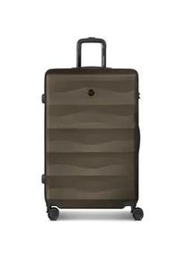 Trolley SMARTBOX "Edition 03Edition 03", Gr. 99 l, dunkelbraun, ABS, Koffer